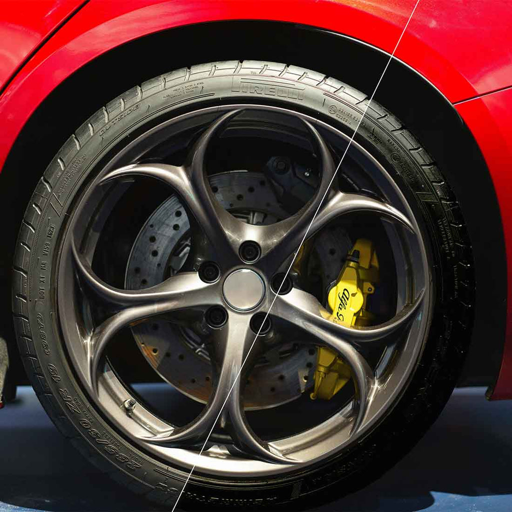 Sprej na pneumatiky pro lesk